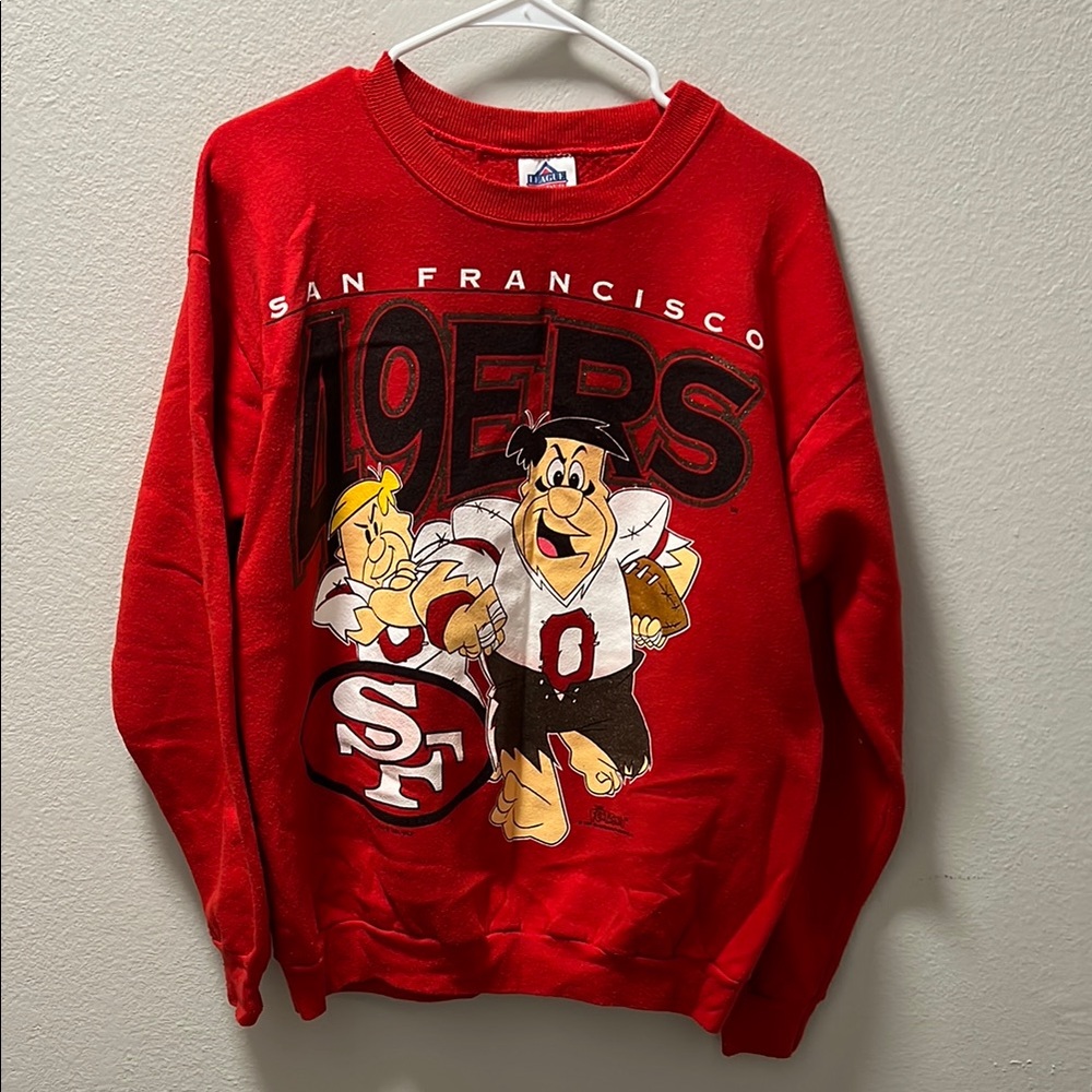 Vintage San Francisco 49ers Red Sweater